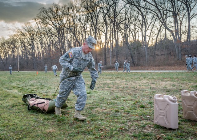 Fort Leonard Wood's best warriors move through day 2 of competition