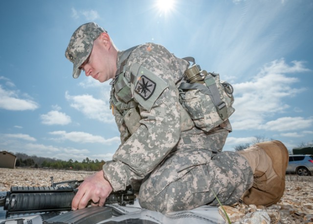 Fort Leonard Wood's best warriors move through day 2 of competition