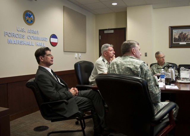 French Army Chief of Staff Visits U.S. Army Units at Fort Bragg