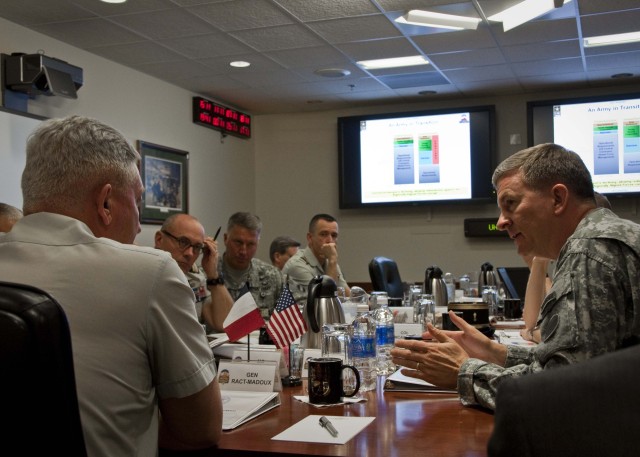 French Army Chief of Staff Visits U.S. Army Units at Fort Bragg