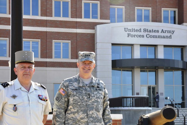 French Army Chief of Staff Visits U.S. Army Units at Fort Bragg