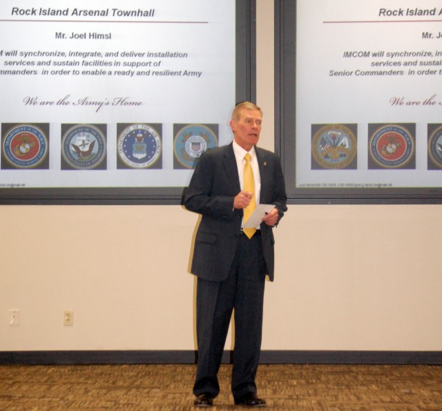 Sequestration impacts explained at Rock Island Arsenal Garrison town hall meeting