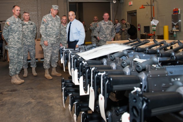 U.S. Army Chief of Staff Gen. Raymond T. Odierno Visits Anniston Army Depot
