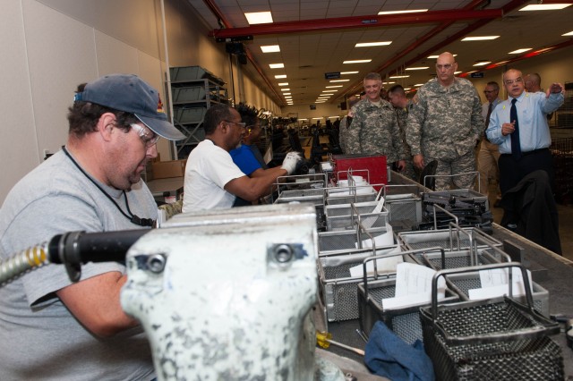 U.S. Army Chief of Staff Gen. Raymond T. Odierno Visits Anniston Army Depot