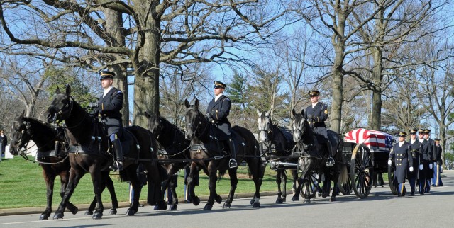 Arlington National Cemetery Caisson team