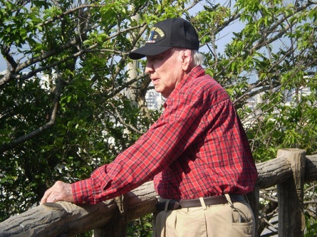Decorated World War II Army officer returns to Okinawa