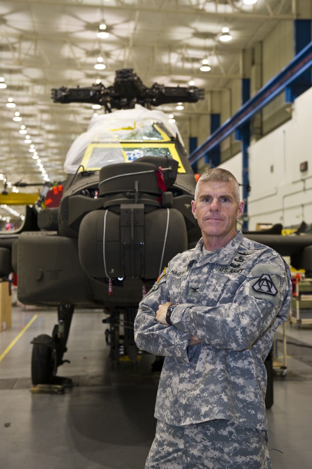 Col. Jeffrey Hager, Project Manager, Apache Attack Helicopter PMO