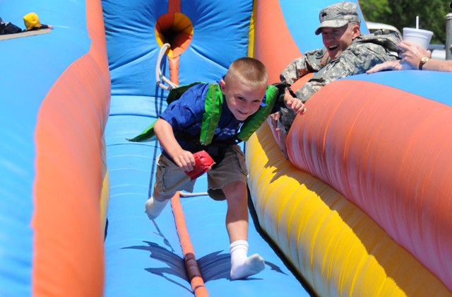 Events place military children as center of attention