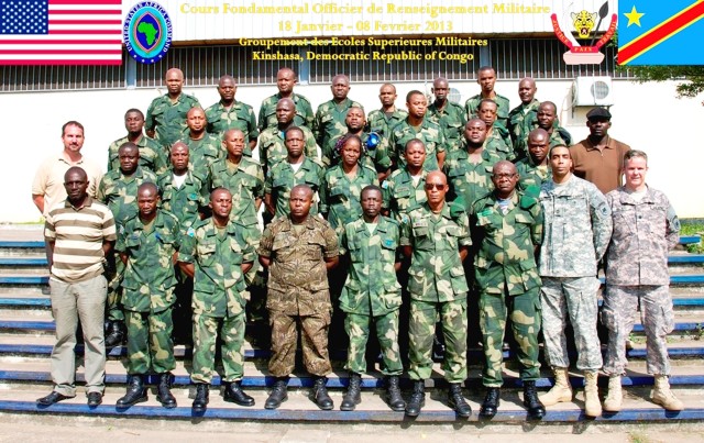 U.S. Army Africa team holds Intelligence course in Democratic Republic of Congo