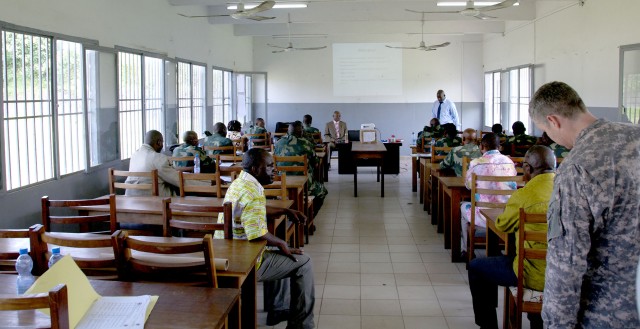 U.S. Army Africa team holds Intelligence course in Democratic Republic of Congo