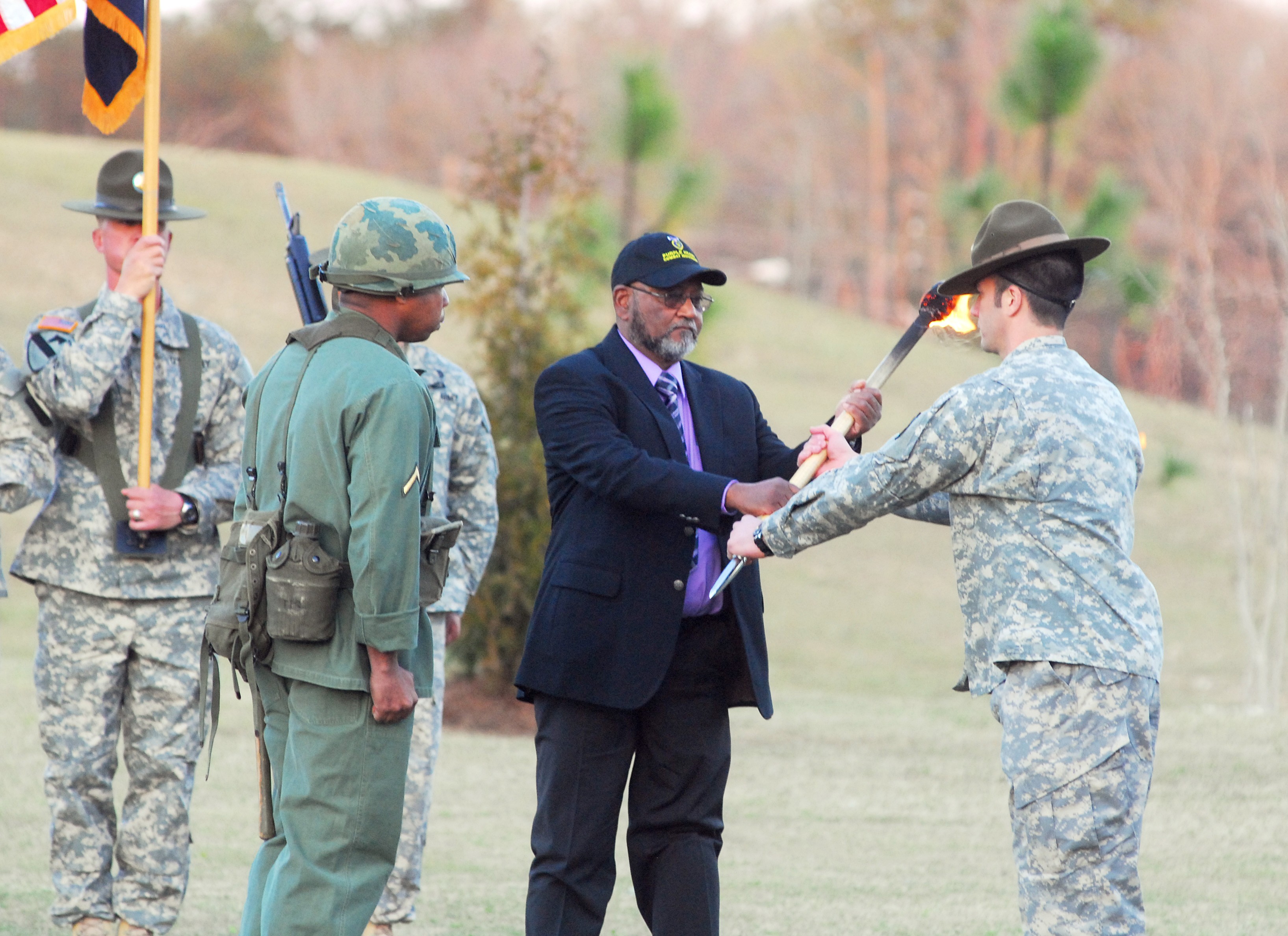 DVIDS - Images - Cincinnati Ben-gals visit troops at Camp Liberty [Image 2  of 4]