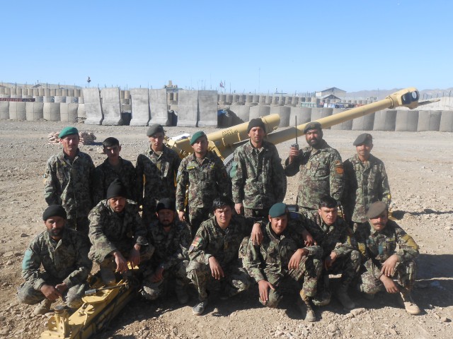 Artillery advising in Afghanistan