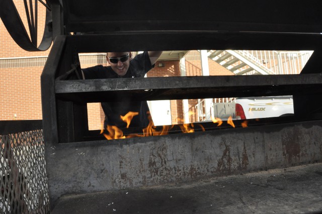 Wounded Warriors treated to a barbecue hosted by the U.S. Army Corps of Engineers