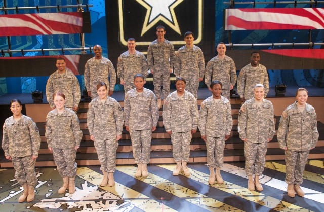 2013 U.S. Army Soldier Show cast and crew