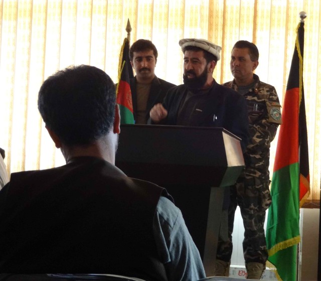 NDS hosts evidence based operations seminar in Paktika