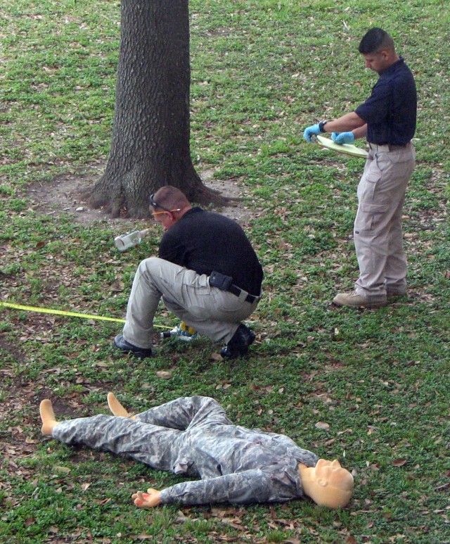 Texas Guardsmen train for criminal investigations