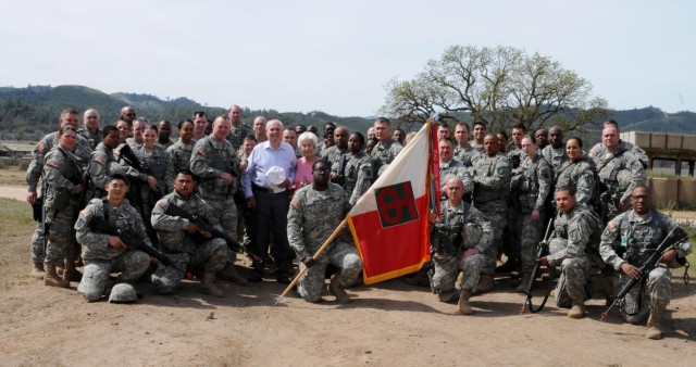 90th TO group Fort Hunter Liggett Warrior Exercise