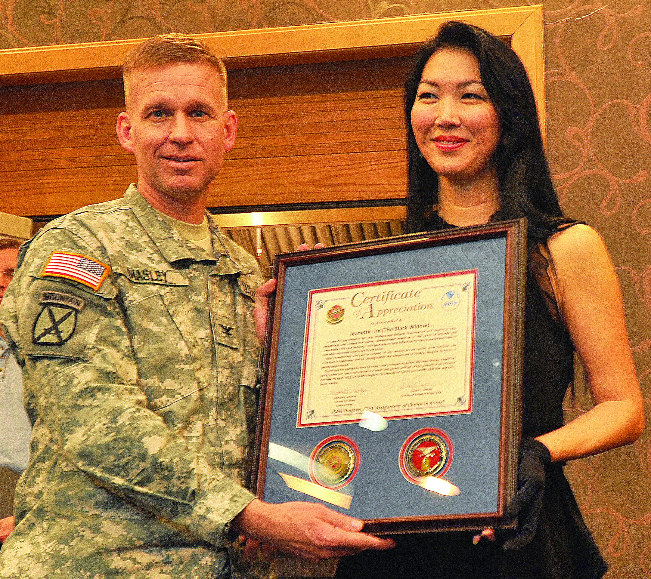 Black Widow enchants Yongsan | Article | The United States Army