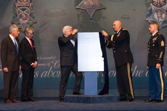 Medal of Honor Recepient Chaplain (CPT) Emil J. Kapaun Gets Inducted into the Hall of Heroes