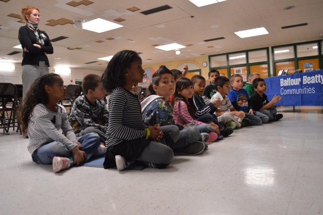 Solar science presentation at Logan Elementary