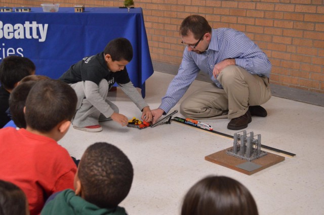 Solar science presentation at Logan Elementary
