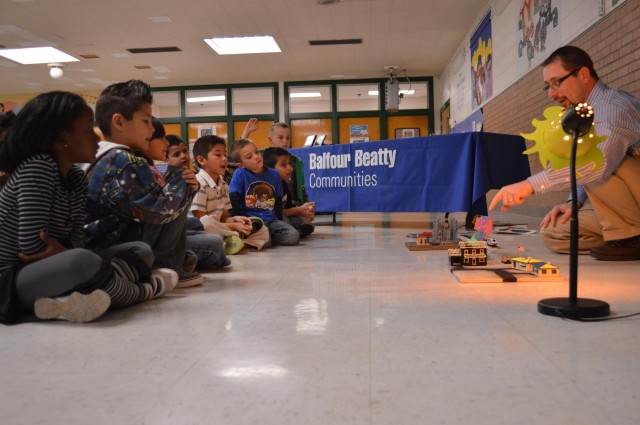 Solar science presentation at Logan Elementary