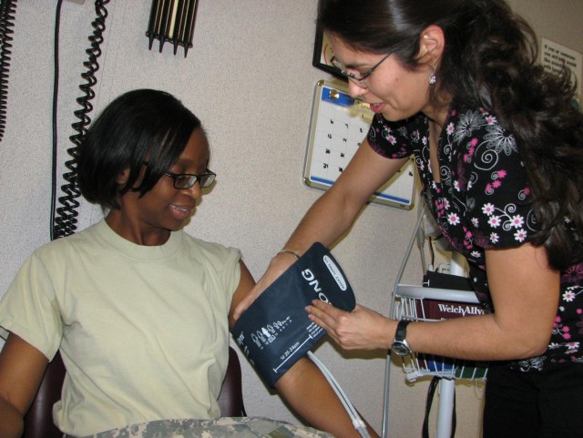 Army nurse cares for soldiers, brightens lives at Bliss