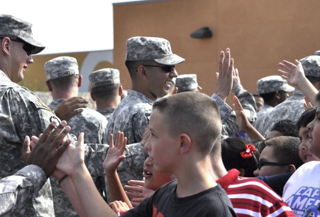 BOSS honors American heroes with little Patriots
