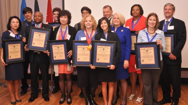 Volunteers recognition ceremony showcase heroes