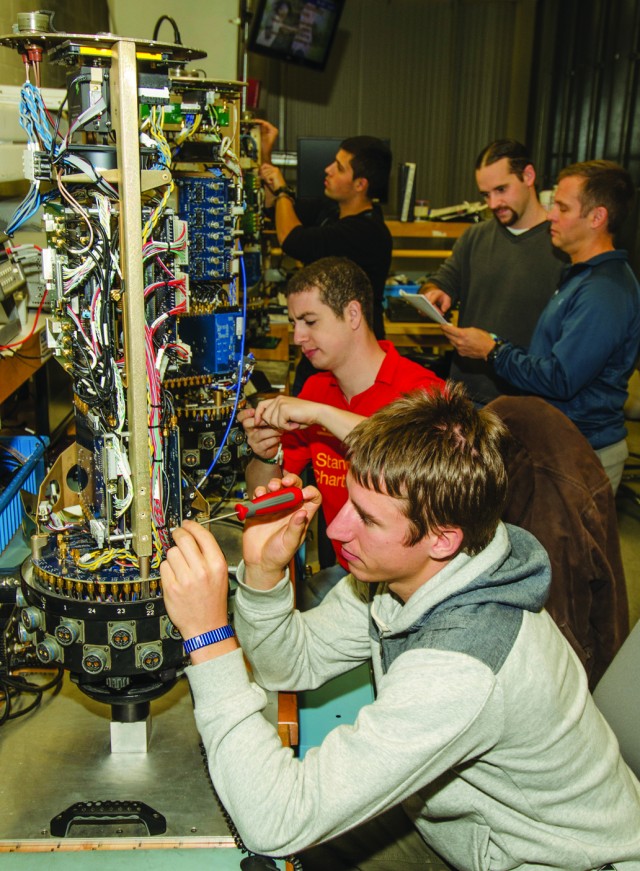 Australians learn counter mortar radar support at Tobyhanna