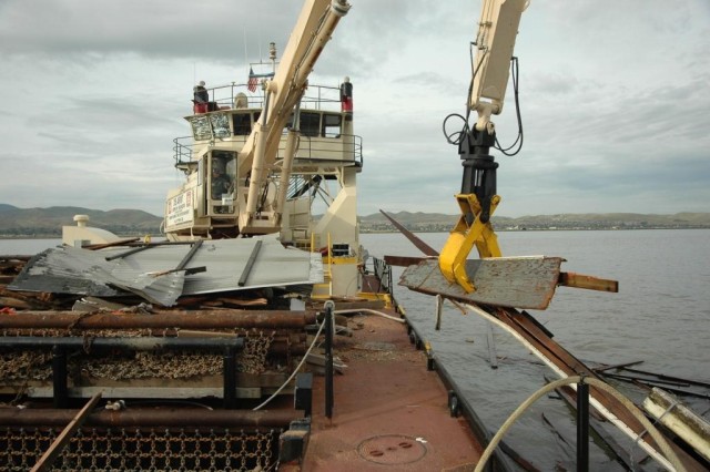 Soybeans used for fuel for debris-removal vessel