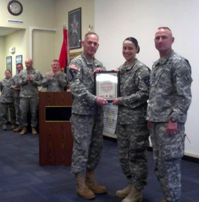 Raider named Bayonet Soldier of the Month