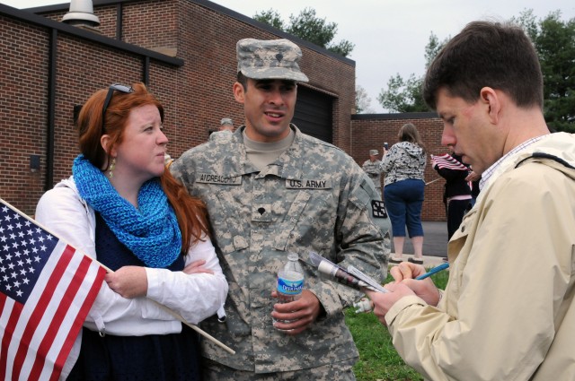 Berks County residents honor Army Reservists heading to Afghanistan