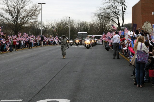Berks County residents honor Army Reservists heading to Afghanistan