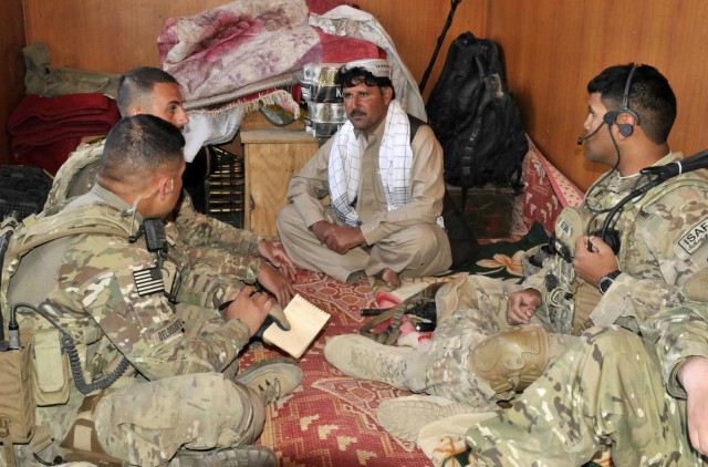 Coalition helps Afghan police secure high ground