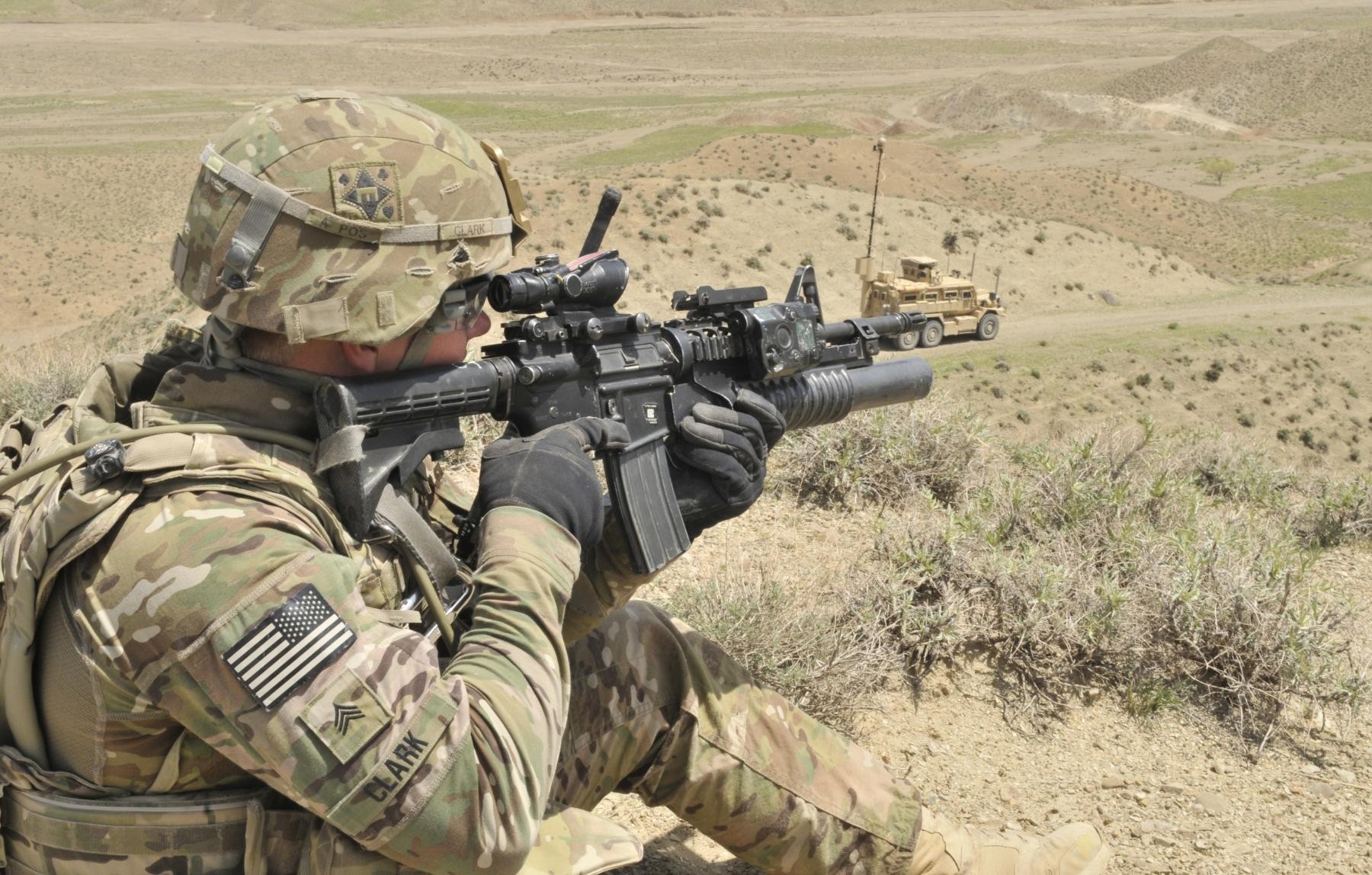 Coalition helps Afghan police secure high ground | Article | The United ...