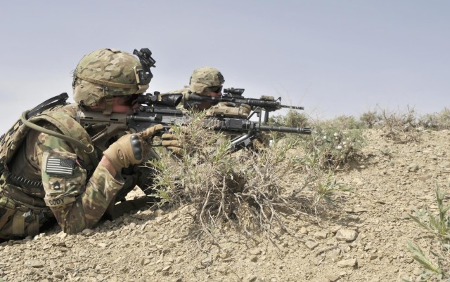 Coalition helps Afghan police secure high ground