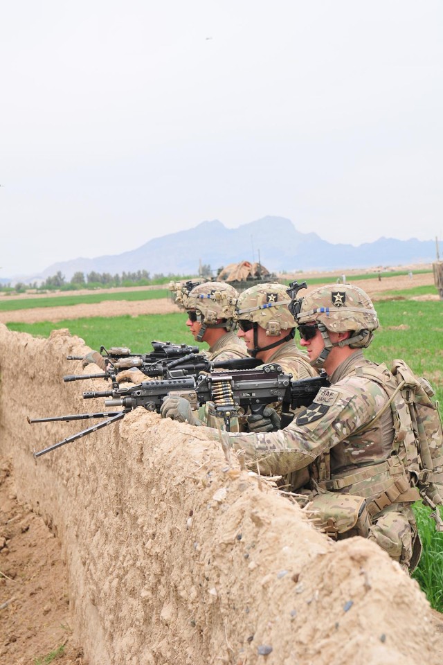US, Afghan engineers build road through 'Taliban center of mass'