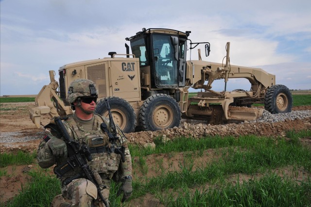 US, Afghan engineers build road through 'Taliban center of mass'