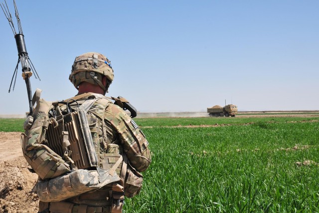 US, Afghan engineers build road through 'Taliban center of mass'