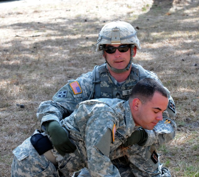 412th Theater Engineer Command's 2013 Best Warrior Competition Day Two