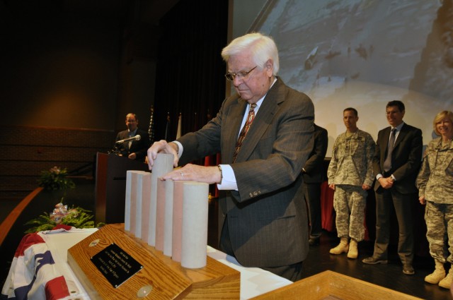 Wolf Creek Dam Barrier Wall Completion Ceremony