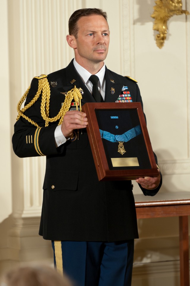 Chaplain (Capt.) Emil J. Kapaun awarded the Medal of Honor