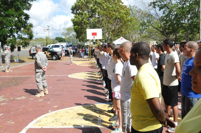 Future Soldiers get a taste of military life