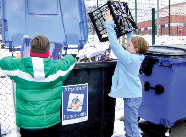 Students write book, recycle