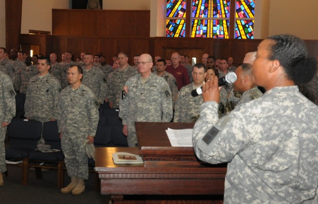 DIVWEST hosts Fort Hood's Army Reserve 105th birthday