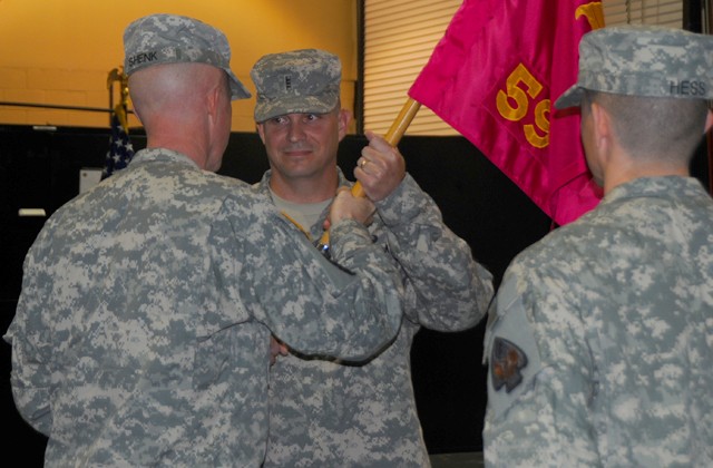 597th welcomes new commander