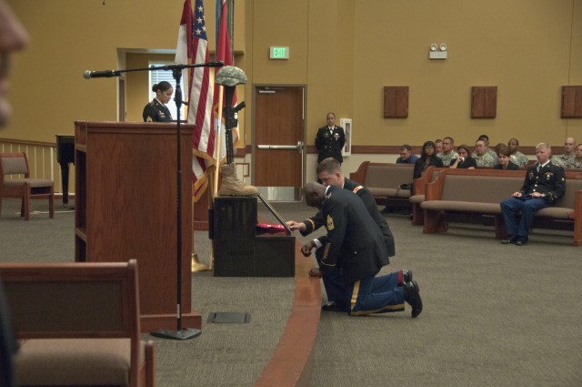 36th Engineer Brigade honors the life of a fallen Soldier
