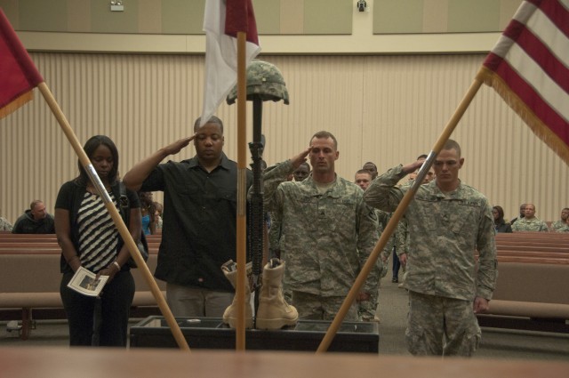 36th Engineer Brigade honors the life of a fallen Soldier