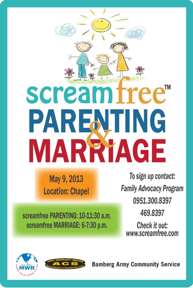 Scream-free parenting and marriage